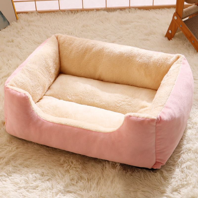 Dog Sofa Bed with Plush Lining