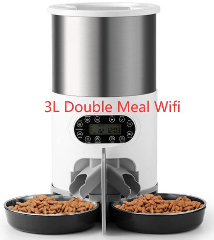 Automatic Pet Feeder - 3L Double Meal Wifi / UK - Pet feeder