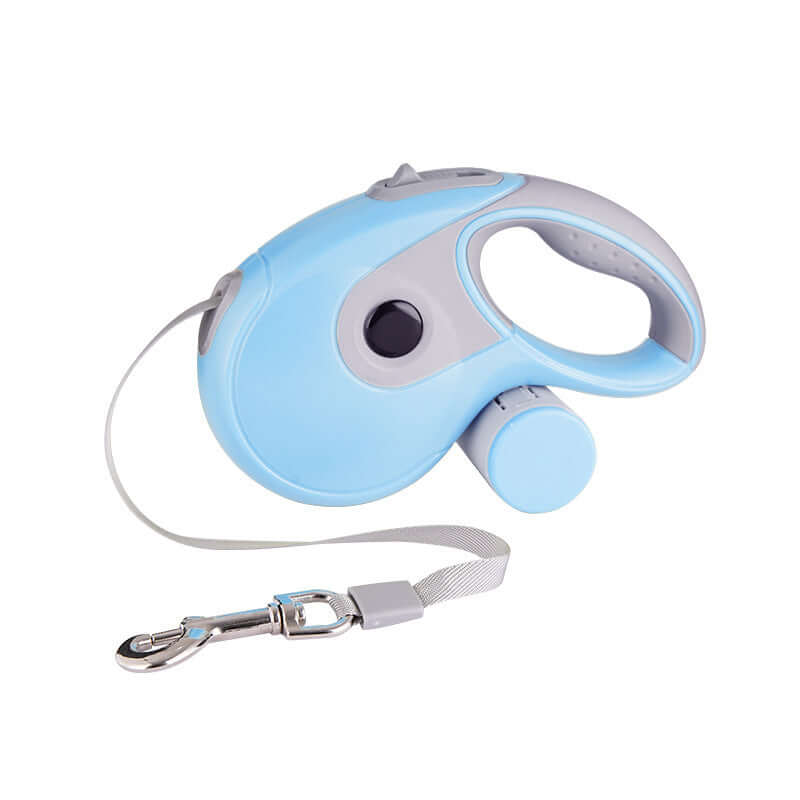 Automatic Retractable Traction Rope Leash for Dogs - Blue / 5M - Dog leash