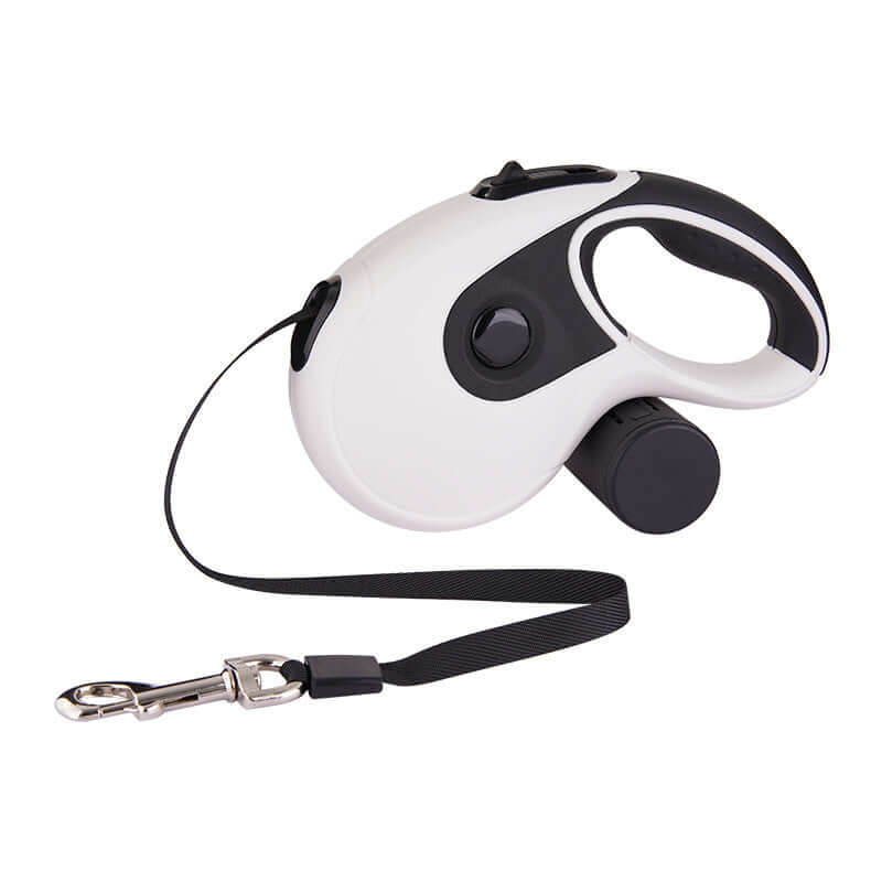 Automatic Retractable Traction Rope Leash for Dogs - White / 5M - Dog leash