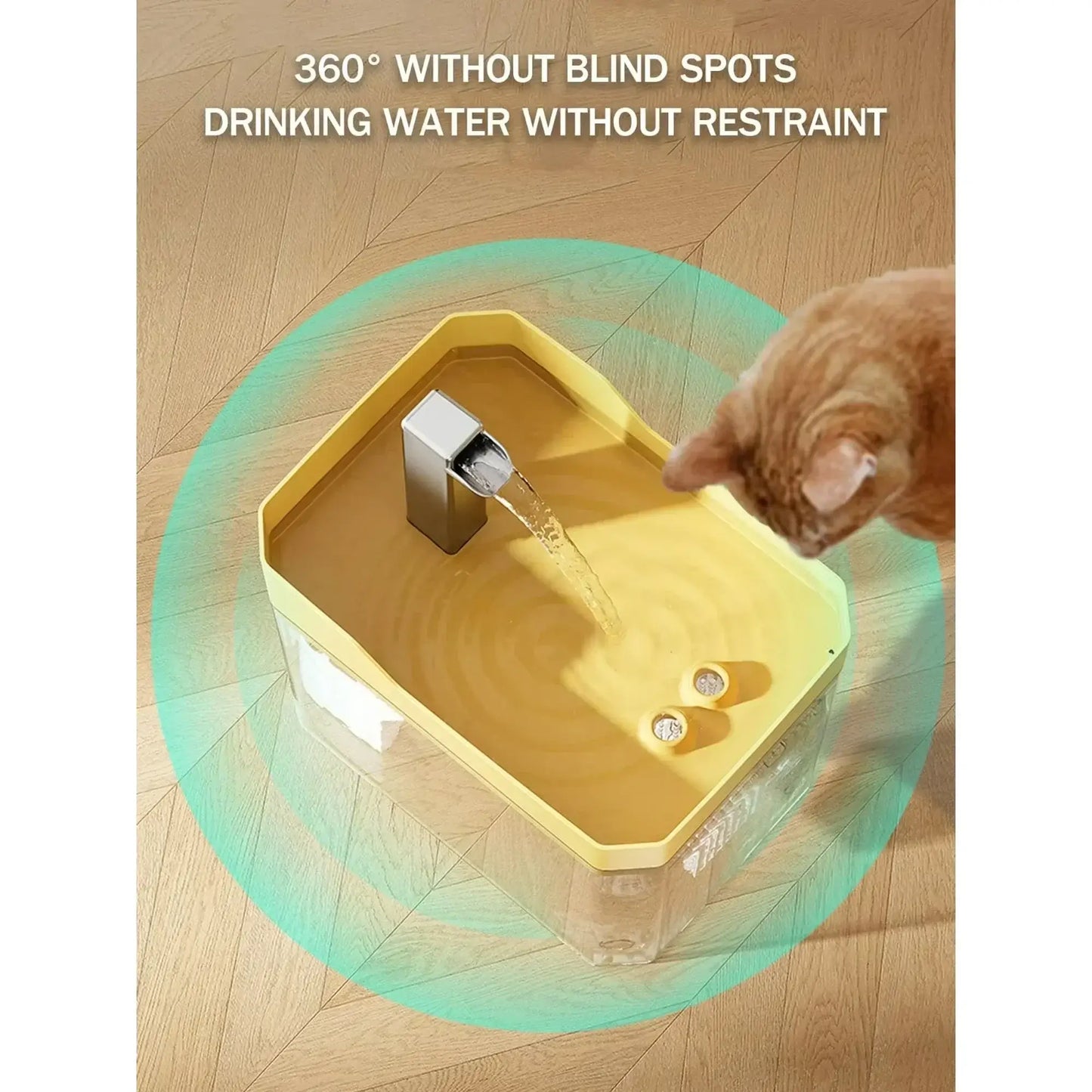 Automatic Water Drinking Fountain with USB - Just4Pets