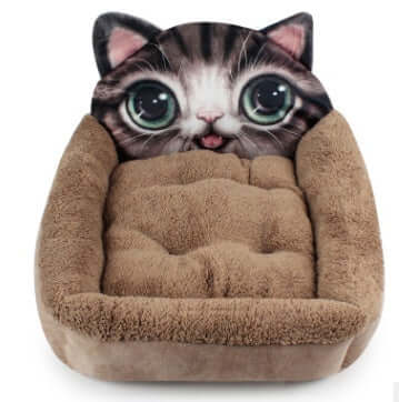 Cat and Dog Kennel Bed - 2 / 45X38X12cm - Pet Bed