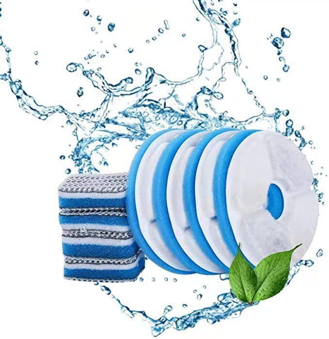 Cat Automatic Water Fountain - Filter cotton set / UK - Pet drinking