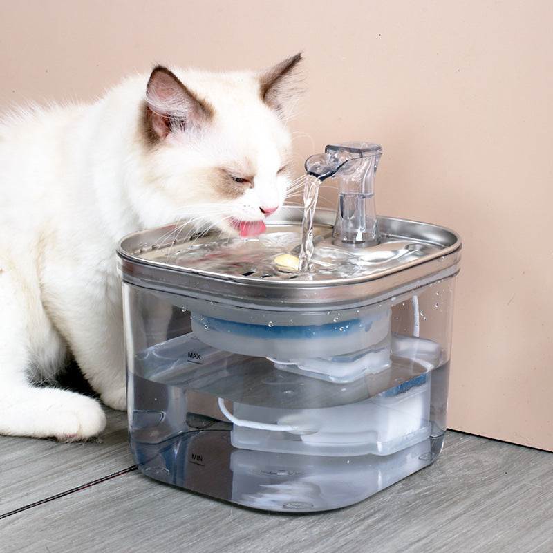 Cat Automatic Water Fountain - Pet drinking