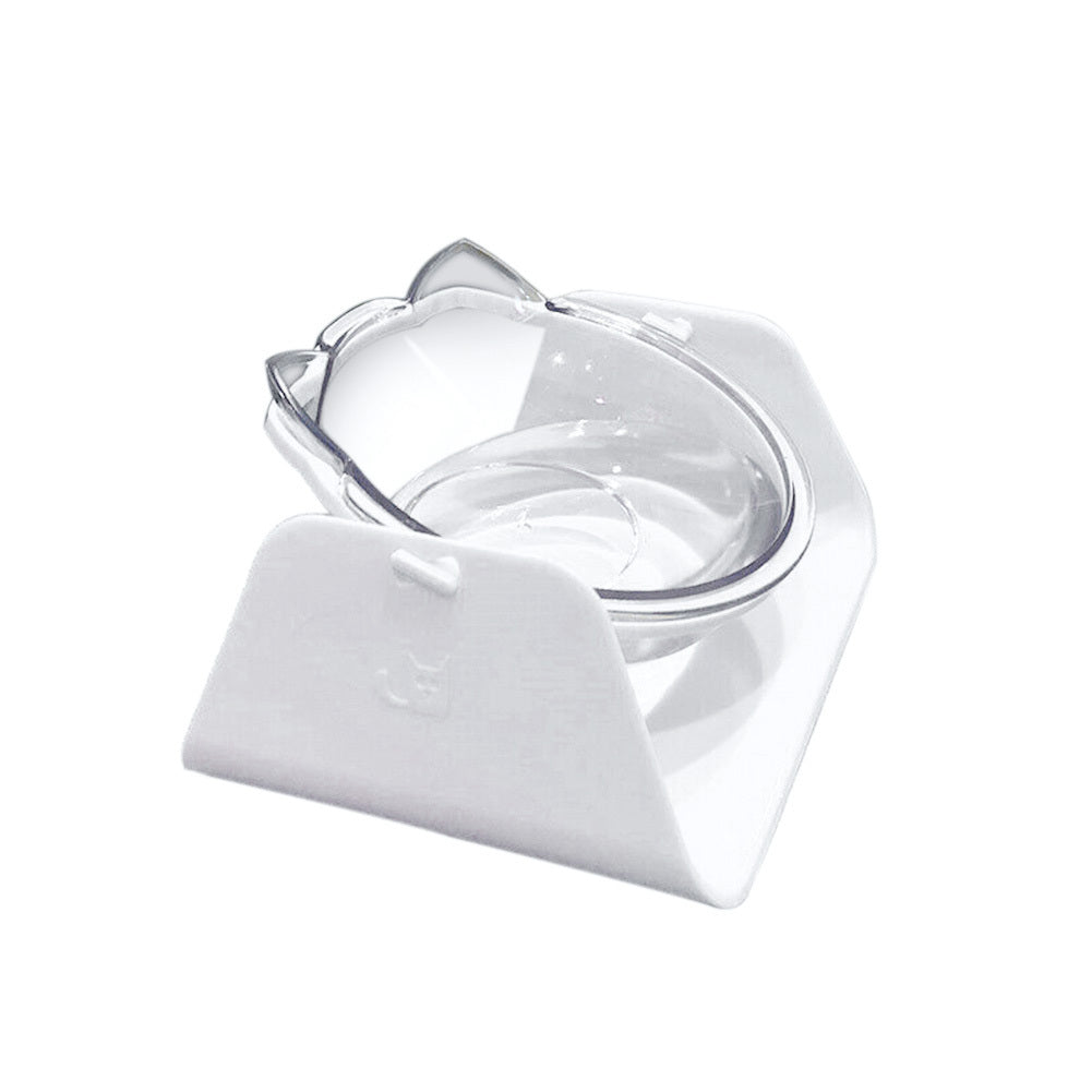 Cat bowl adjustable - White - Cat Bowl