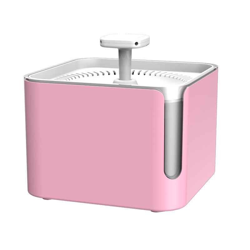Cat Drinking Fountain Automatic 3L - Pink / Ordinary - Pet drinking