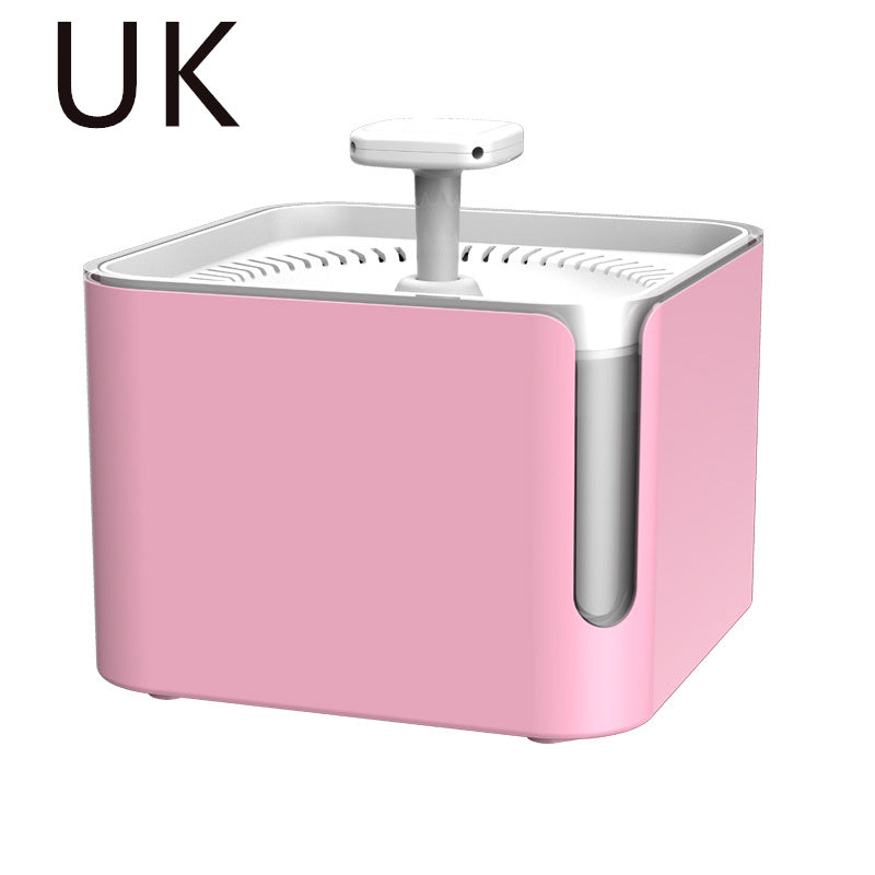 Cat Drinking Fountain Automatic 3L - Pink / UK Ordinary - Pet drinking