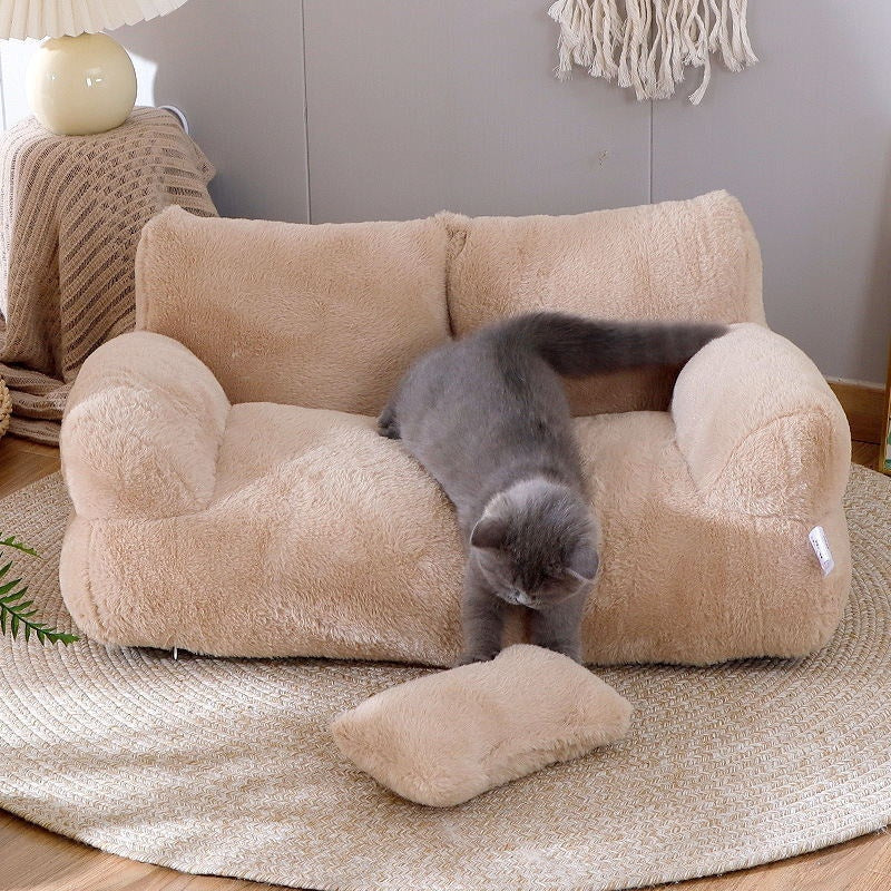 Cat Sofa - M / Mousse Coffee - Cat bed