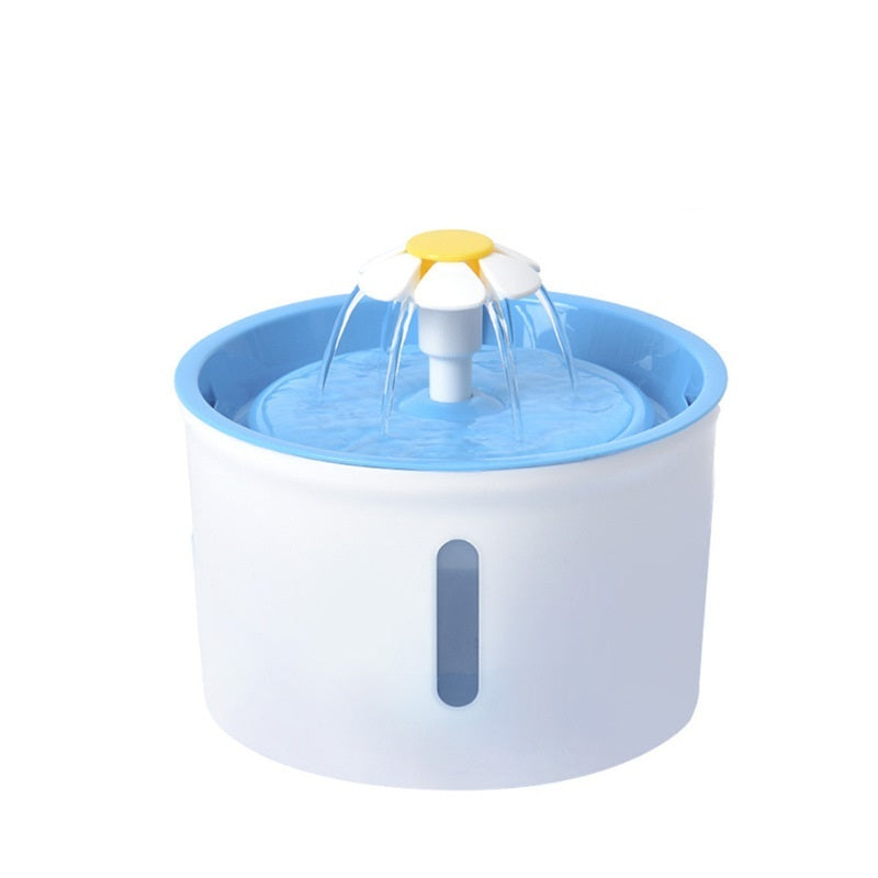 Cat Water Drinking Fountain - Blue window / UK / A - Pet drinking