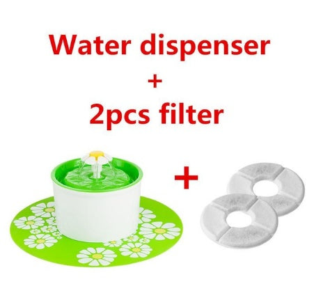 Cat Water Drinking Fountain - Green / UK / C - Pet drinking