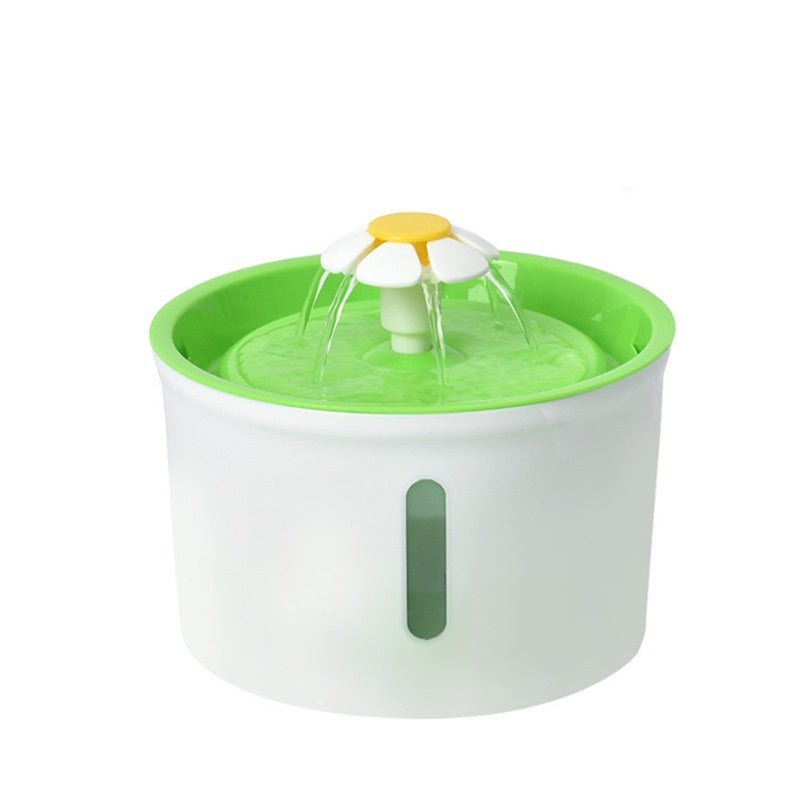 Cat Water Drinking Fountain - Green window / UK / A - Pet drinking
