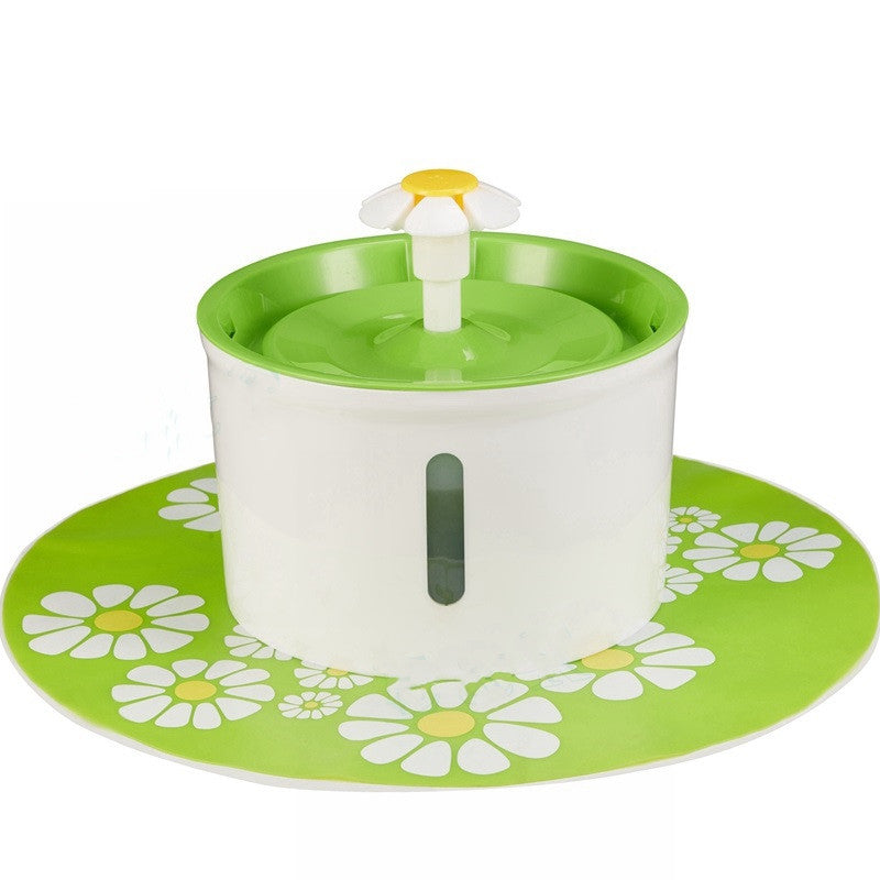 Cat Water Drinking Fountain - Green window / UK / B - Pet drinking
