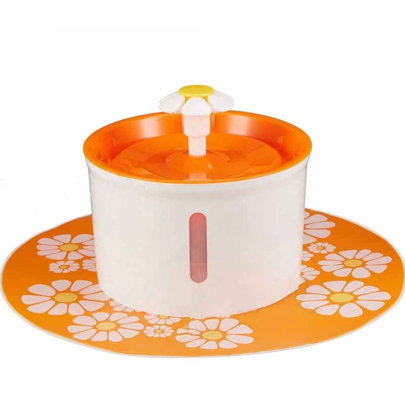 Cat Water Drinking Fountain - Orange window / UK / B - Pet drinking