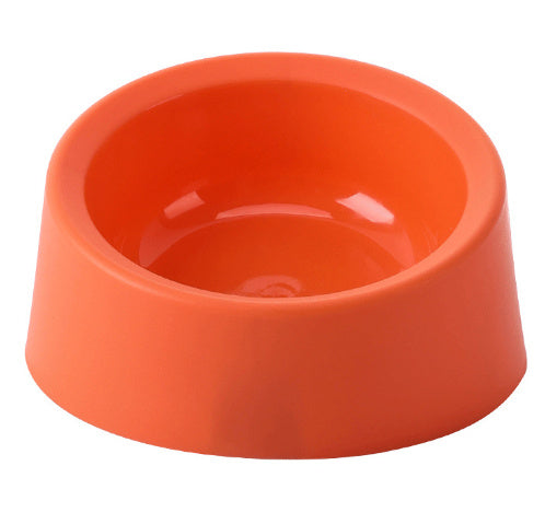 Deep Pet Bowl - 140 × 140 × 85mm / Single Bowl Orange - Pet bowl