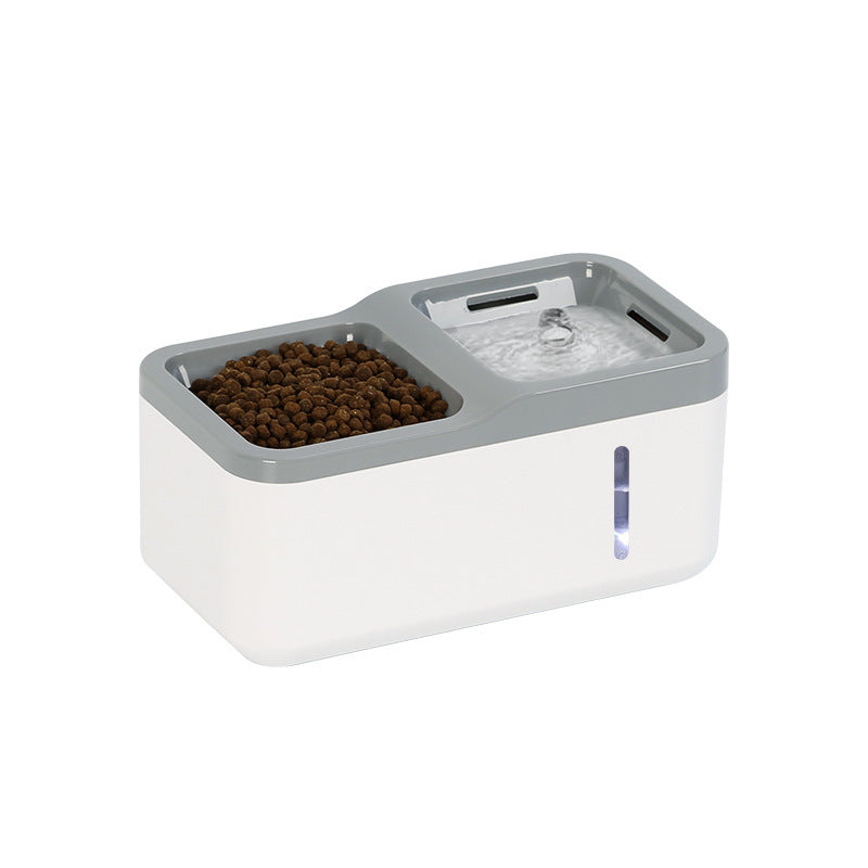 Intelligent Cat Automatic Water Fountain and Feeder - Grey / EU - Cat Drinking Fountain