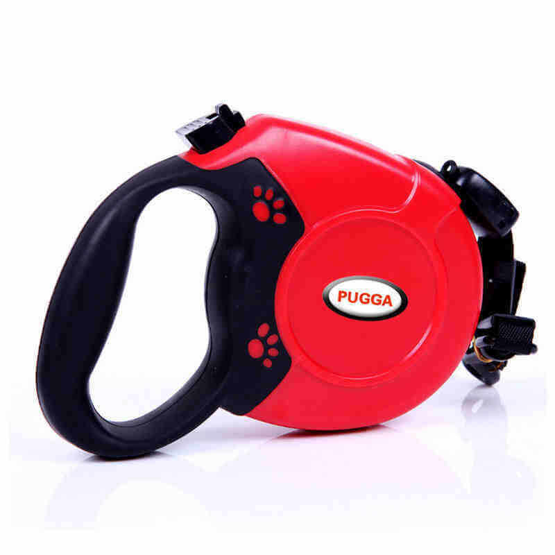 Retractable Dog Leash For Medium And Large Dogs - Red / 5M - Dog leash