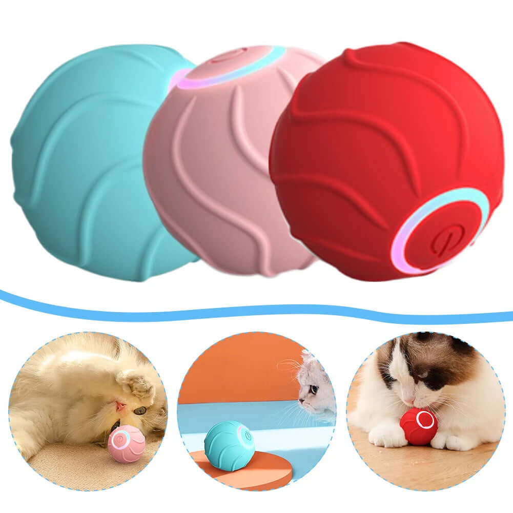 Smart Cat Toy Jumping Ball - Cat Toy