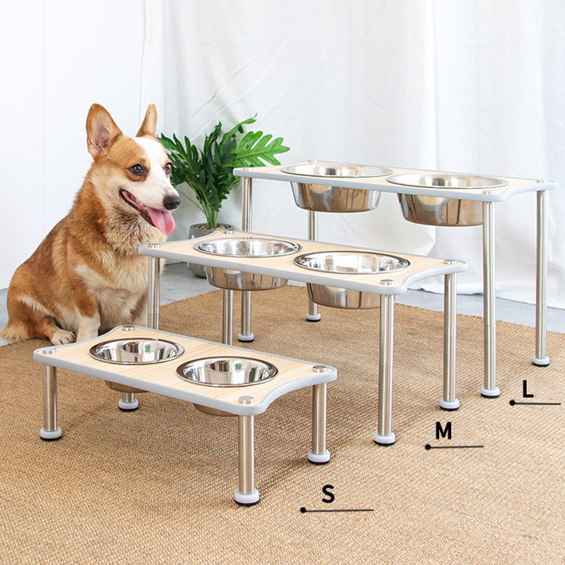 Adjustable Height Dog Food Bowl