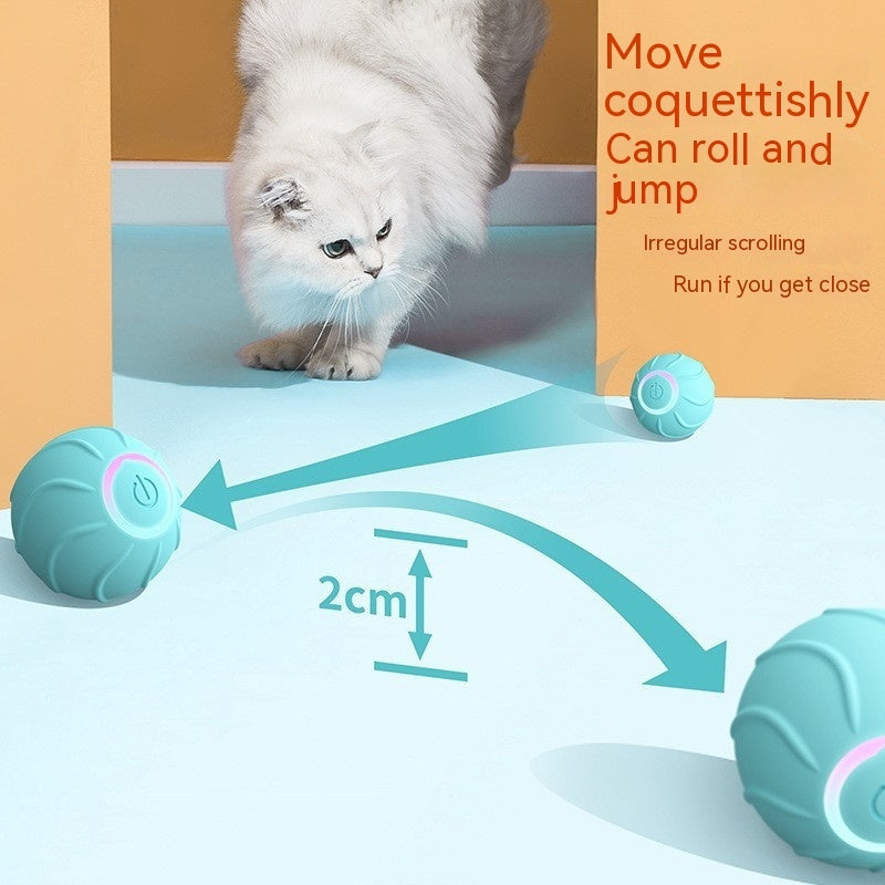 Smart Cat Toy Jumping Ball