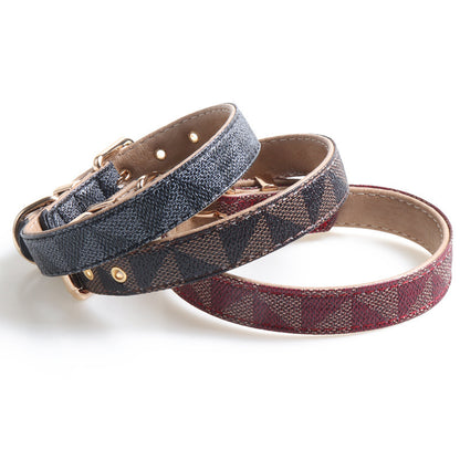 Cat Collar PU Leather