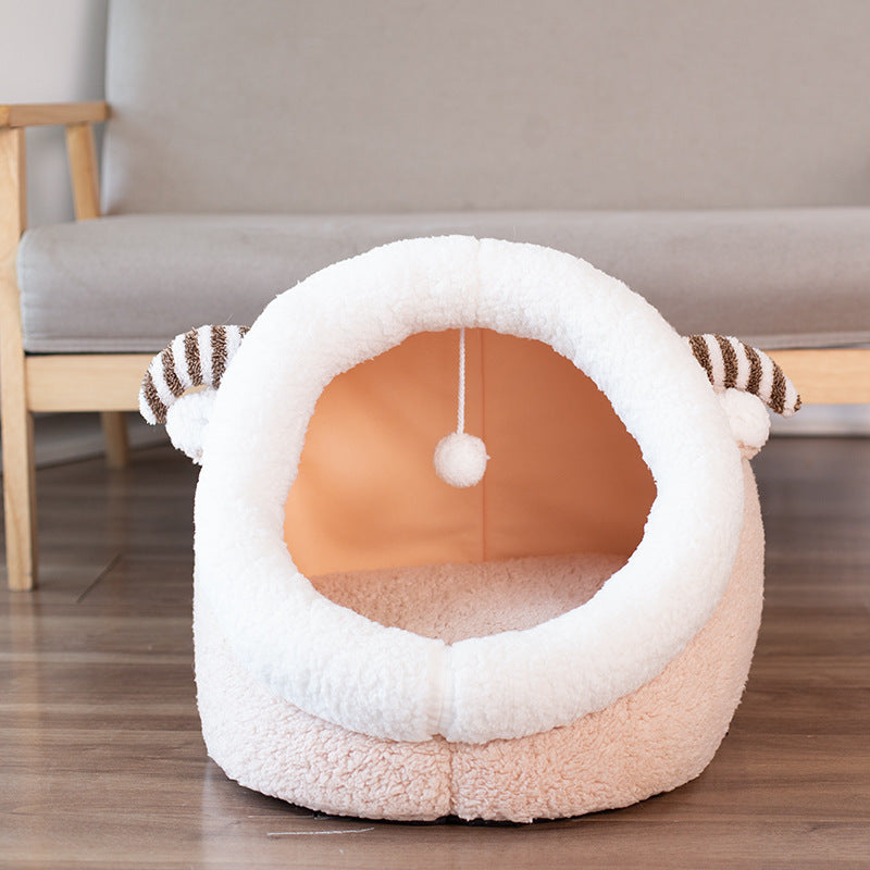 Cat nest round shape