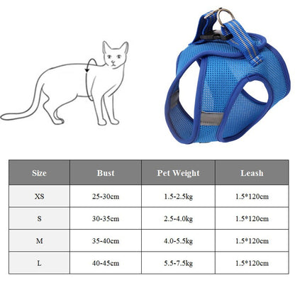 Cat Harness Anti-Strike