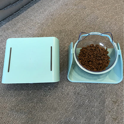 Cat bowl adjustable