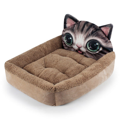 Cat and Dog Kennel Bed