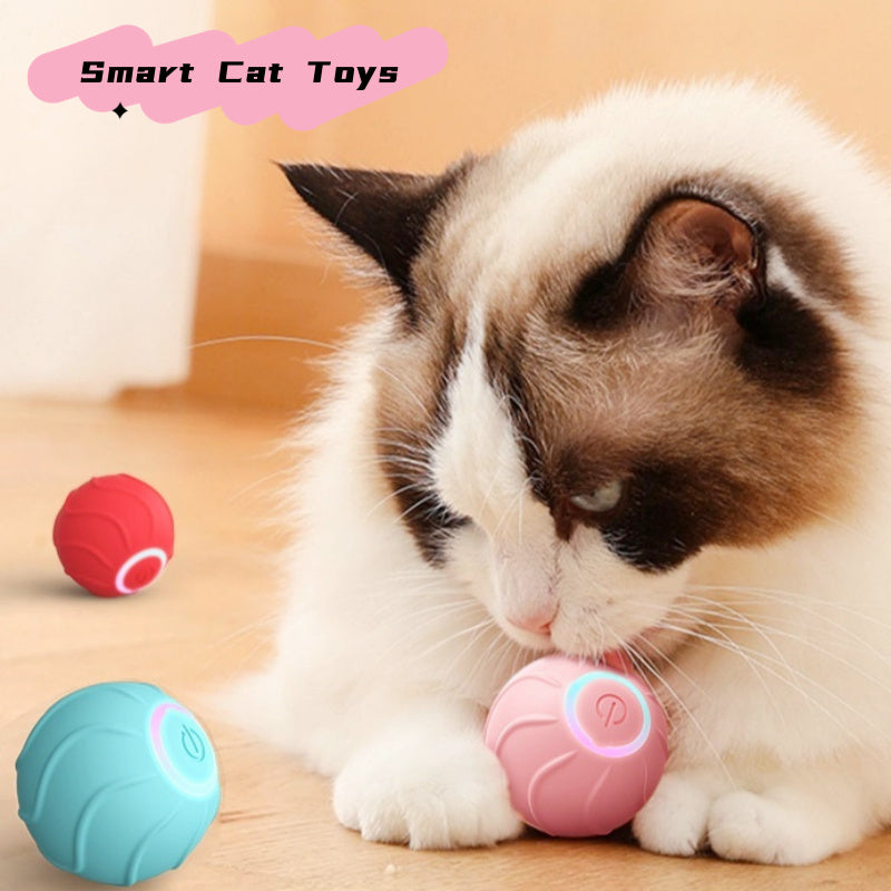 Smart Cat Toy Jumping Ball