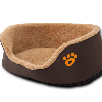 Soft Dog Bed Round Shape