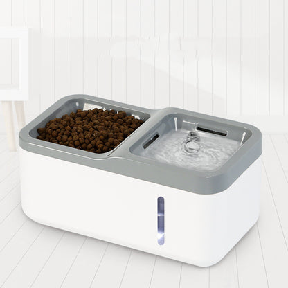 Intelligent Cat Automatic Water Fountain and Feeder