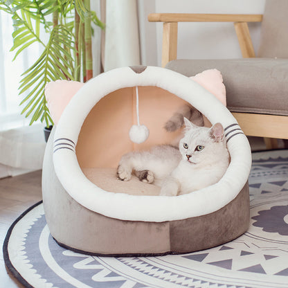 Cat nest round shape