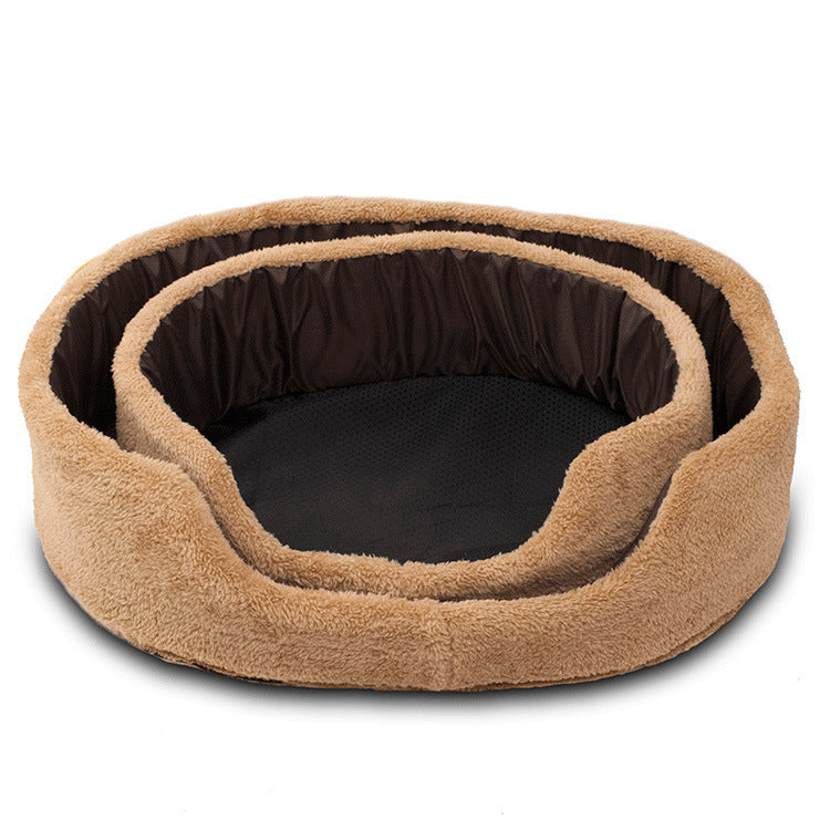 Soft Dog Bed Round Shape