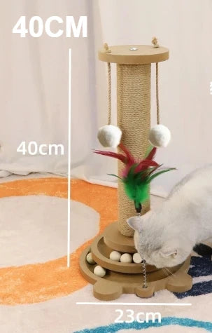 Cat Scratcher with Durable Sisal Scratching Board