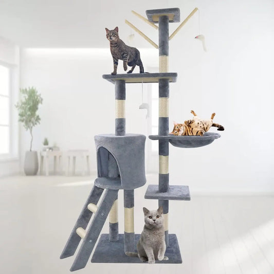 DayPlus Cat Tree Tower with Scratching Post