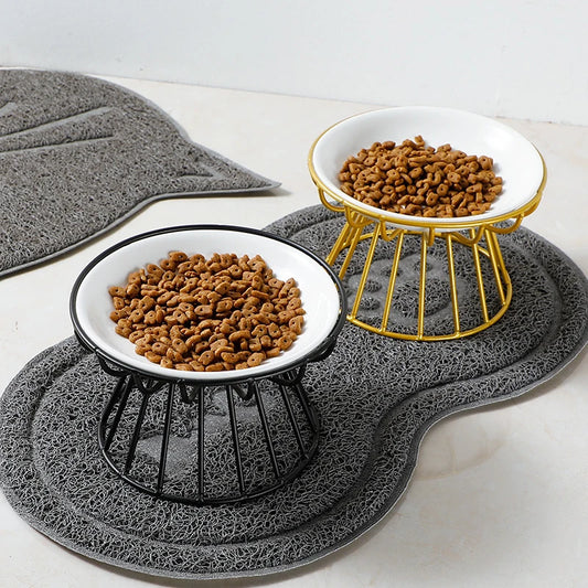 Cat Ceramic Bowl Anti-Cervical