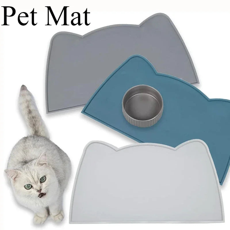 Cat Mat Silicone Waterproof