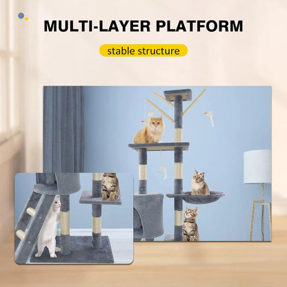 DayPlus Cat Tree Tower with Scratching Post