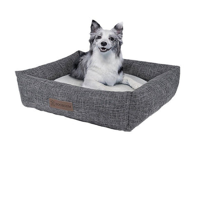 Autumn And Winter Dog Bed with Warm Linen