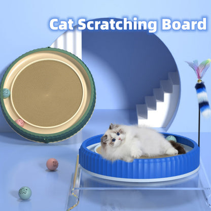 Cat Scratching Board Round Shape