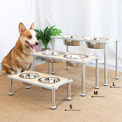Adjustable Height Dog Food Bowl - Dog Bowl
