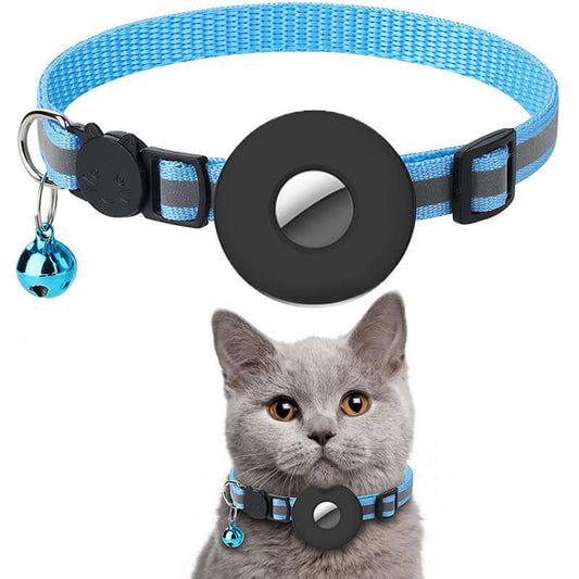 Air-tag Reflective Pet Collar - Cat accessories