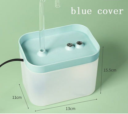 Automatic Cat Water Fountain - Blue cover / EU plug - Pet drinking