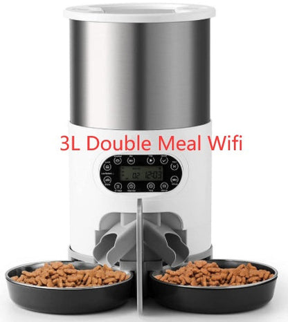 Automatic Pet Feeder - 3L Double Meal Wifi / UK - Pet feeder