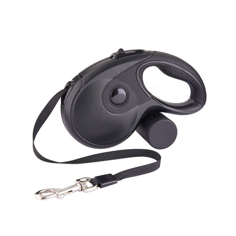 Automatic Retractable Traction Rope Leash for Dogs - Black / 5M - Dog leash