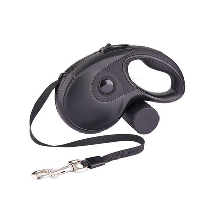 Automatic Retractable Traction Rope Leash for Dogs - Black / 5M - Dog leash