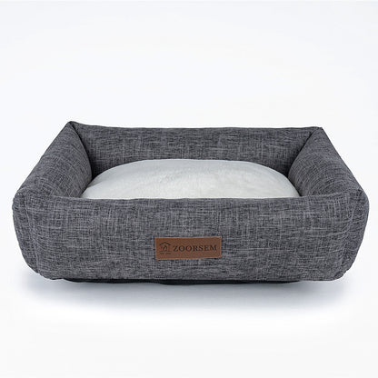 Autumn And Winter Dog Bed with Warm Linen