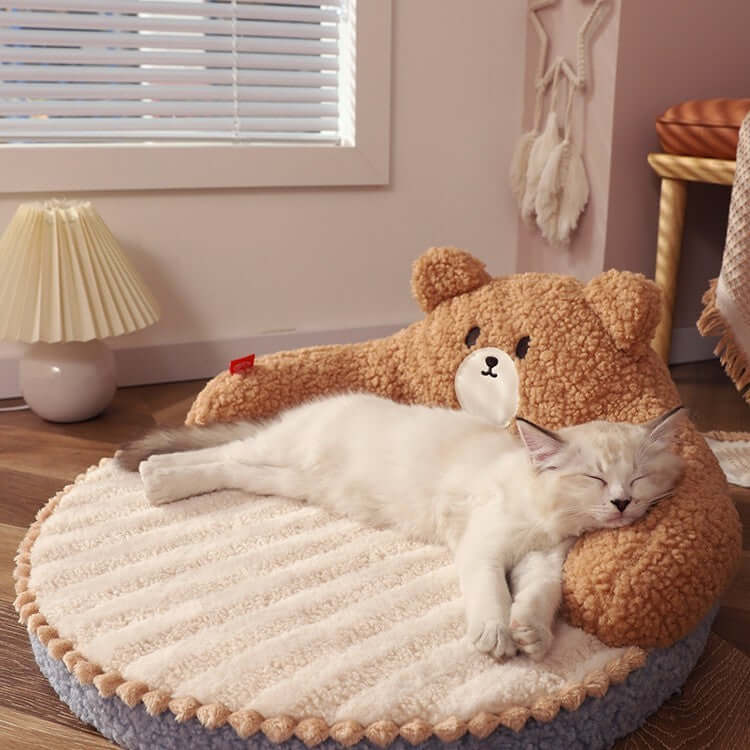 Cat Bed Fun Shape - Little Bear / 52x52x22cm - Cat bed