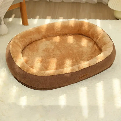 Cat Bed Non-Slip Warm and Soft *Kimpets - Brown / XL 75X55cm