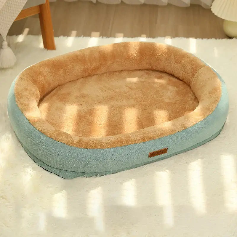 Cat Bed Non-Slip Warm and Soft *Kimpets - Green / XL 75X55cm
